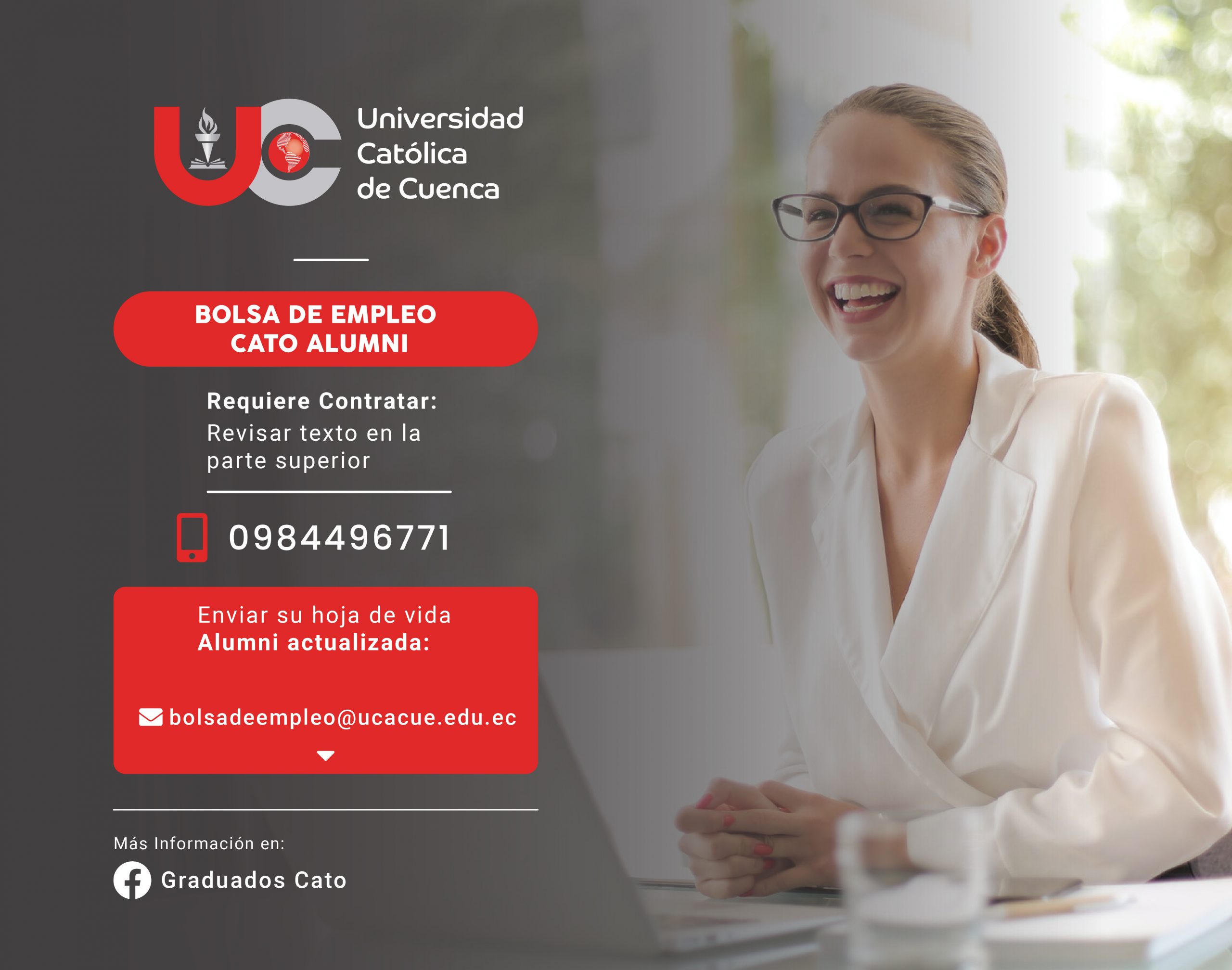 Importante Empresa de Turismo de la ciudad de Cuenca, requiere contratar profesional en el área, Administración de Empresas, Comercial o afines