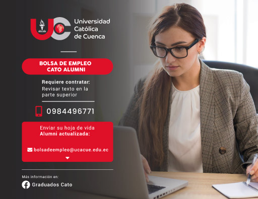 Importante Fundación de la ciudad de Cuenca, requiere contratar Licenciado en Comunicación Social, Periodista, Diseñador o afines