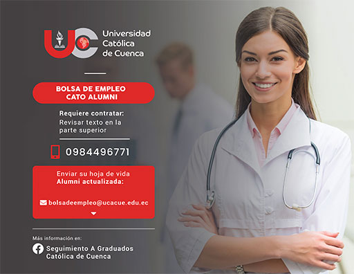 Importante Institución de Educación Superior, requiere contratar para la ciudad de Cañar, profesional Licenciado/a en Enfermería, con CUARTO NIVEL REGISTRADO EN LA SENESCYT Maestría en GESTIÓN DEL CUIDADO