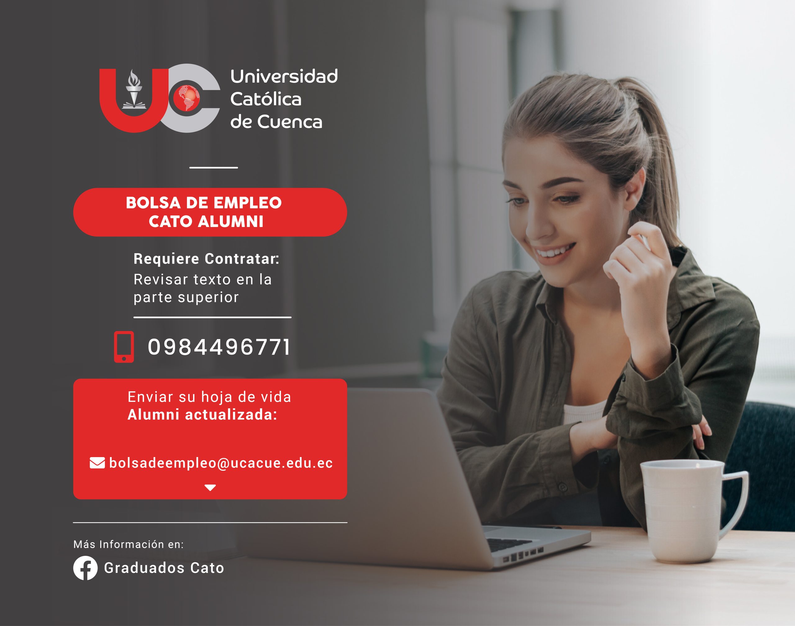 Importante Empresa dedicada al mantenimiento y reparación de celulares, requiere contratar para la ciudad de Azogues, profesionales en Administración de Empresas, Contabilidad y Auditoría o afines, RECIÉN GRADUADO/A en la Universidad Católica de Cuenca.