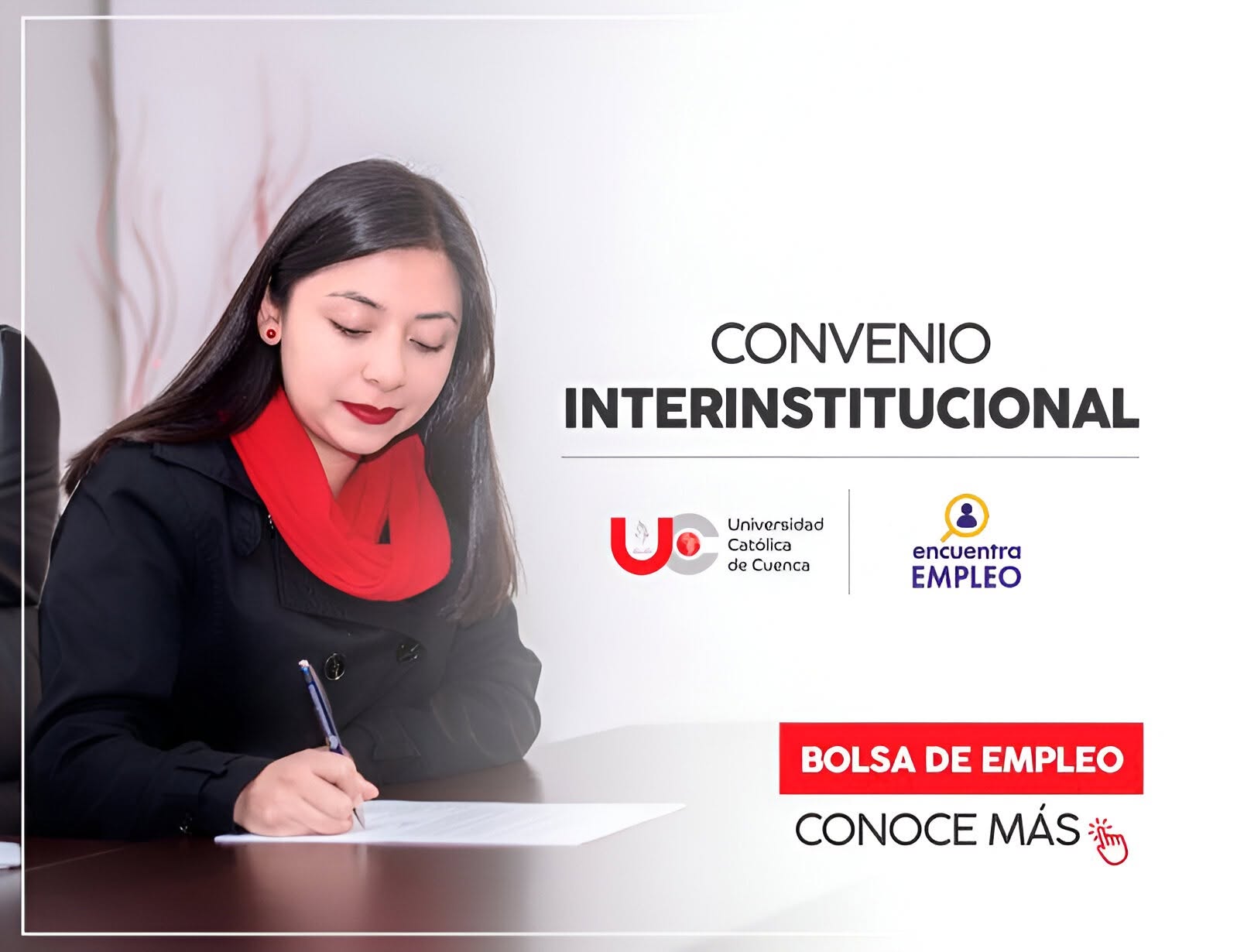 CONVENIO INTERINSTITUCIONAL CON EL MINISTERIO DE TRABAJO-ENCUENTRA EMPLEO 32 OFERTAS LABORALES